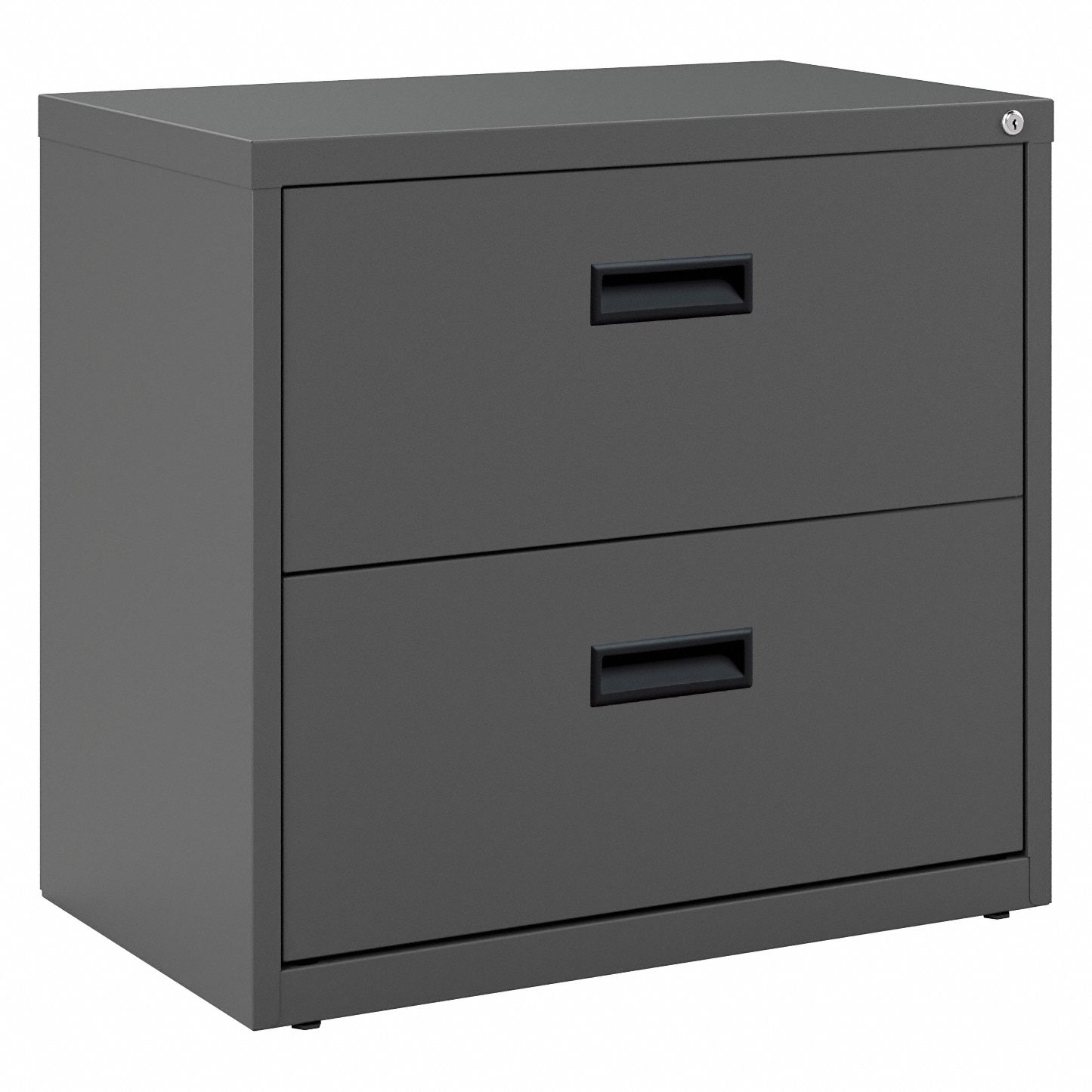 SPACE SOLUTIONS, Charcoal, 2 Drawers, Lateral File Cabinet - 317Z57 ...