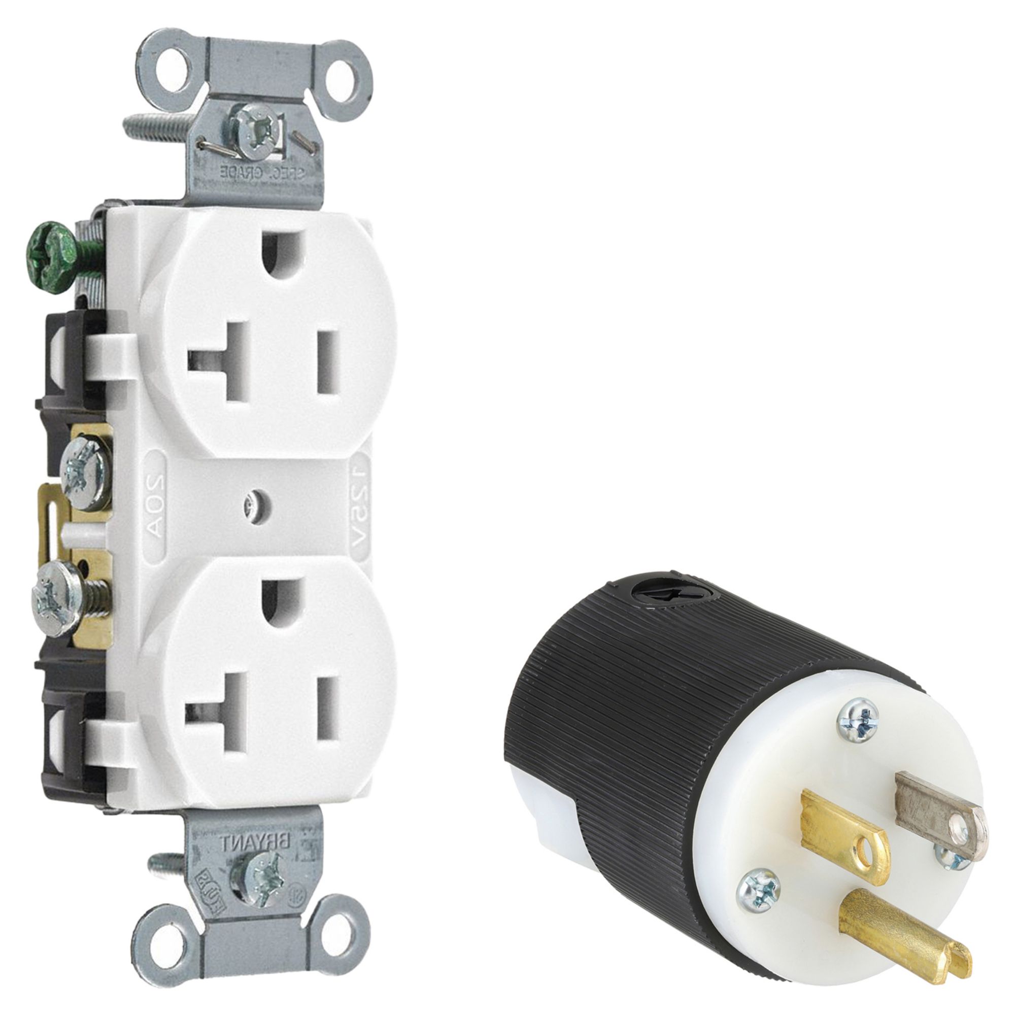 Plugs, Receptacles & Wiring Devices