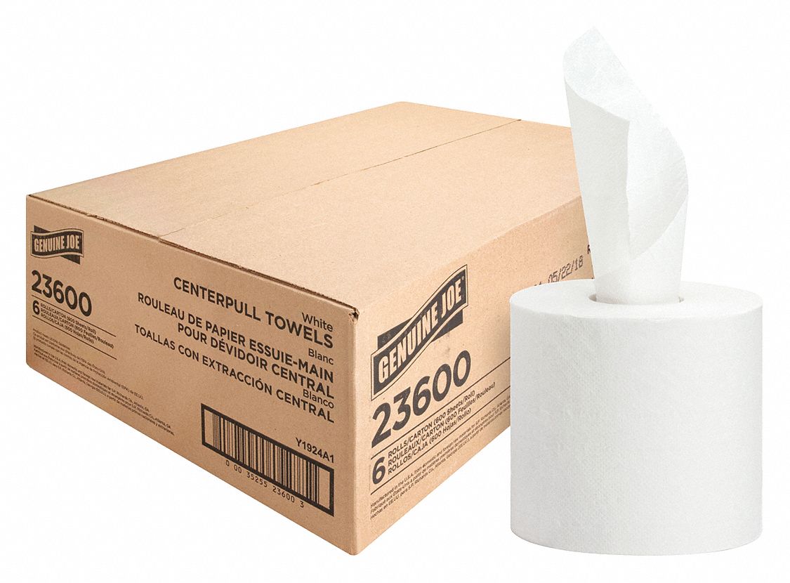 Centerpull Paper Towels 2-Ply White PK6