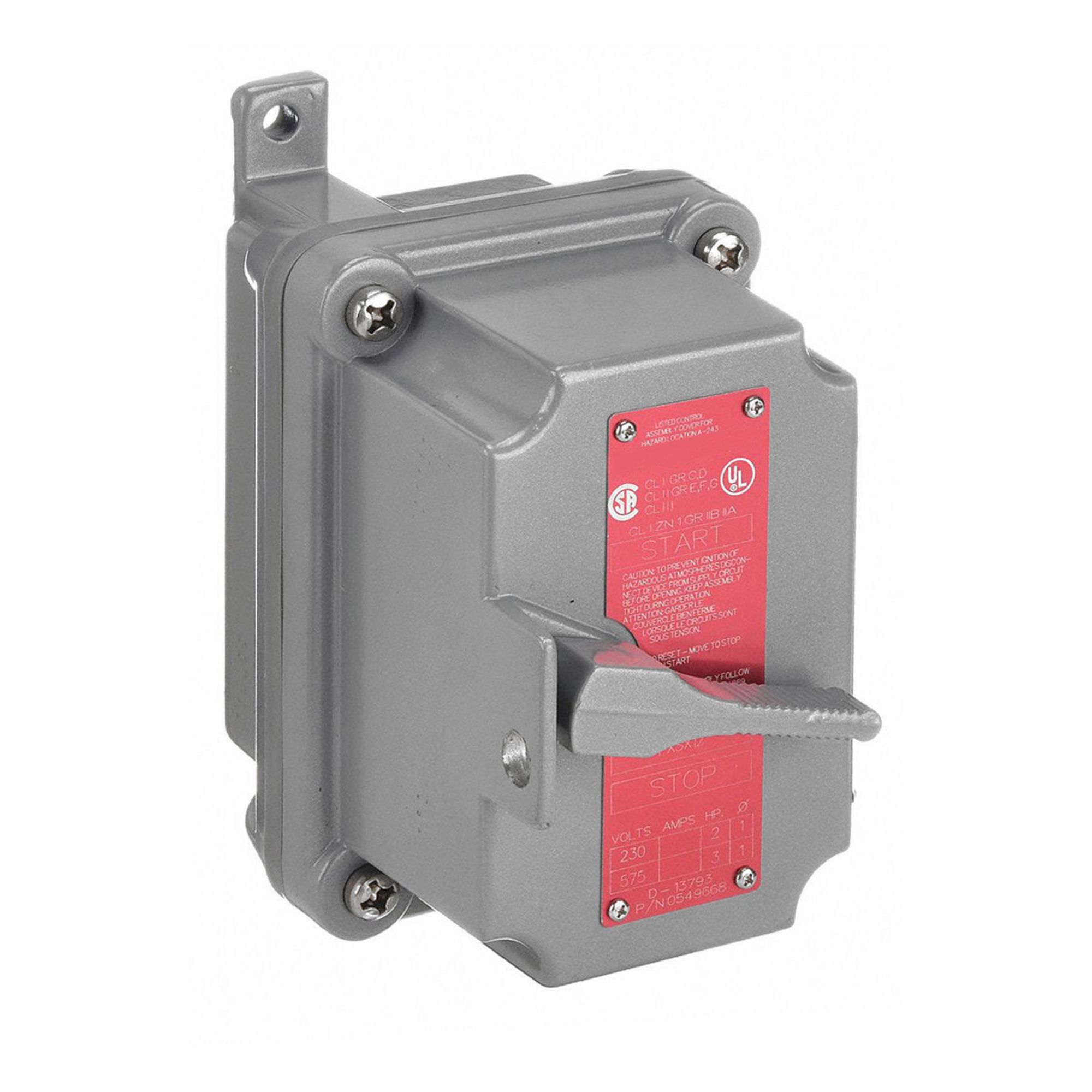 Hazardous-Location Manual Motor Switches