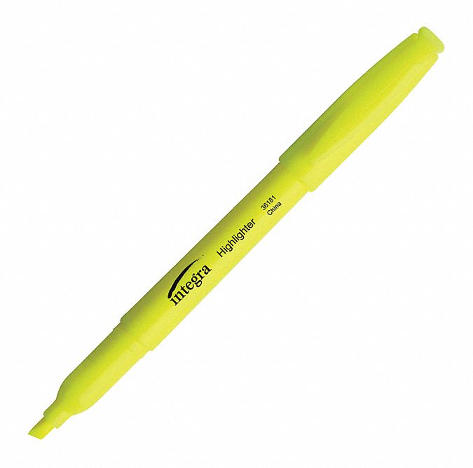 Integra Pen-Style Highlighter, PK12