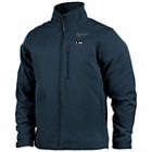 UNISEX HEATED JACKET, M, BLUE, UP TO 12 HOURS, 42 IN CHEST, 4 POCKETS, 12 V