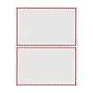 GHS Safety Red Border Precut Label Sheets image