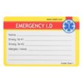 Emergency Identification Cards & Labels