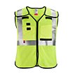 Class 2 Arc Flash & Flame-Resistant X-Back Breakaway Vests with D-Ring Slot for Fall Protection
