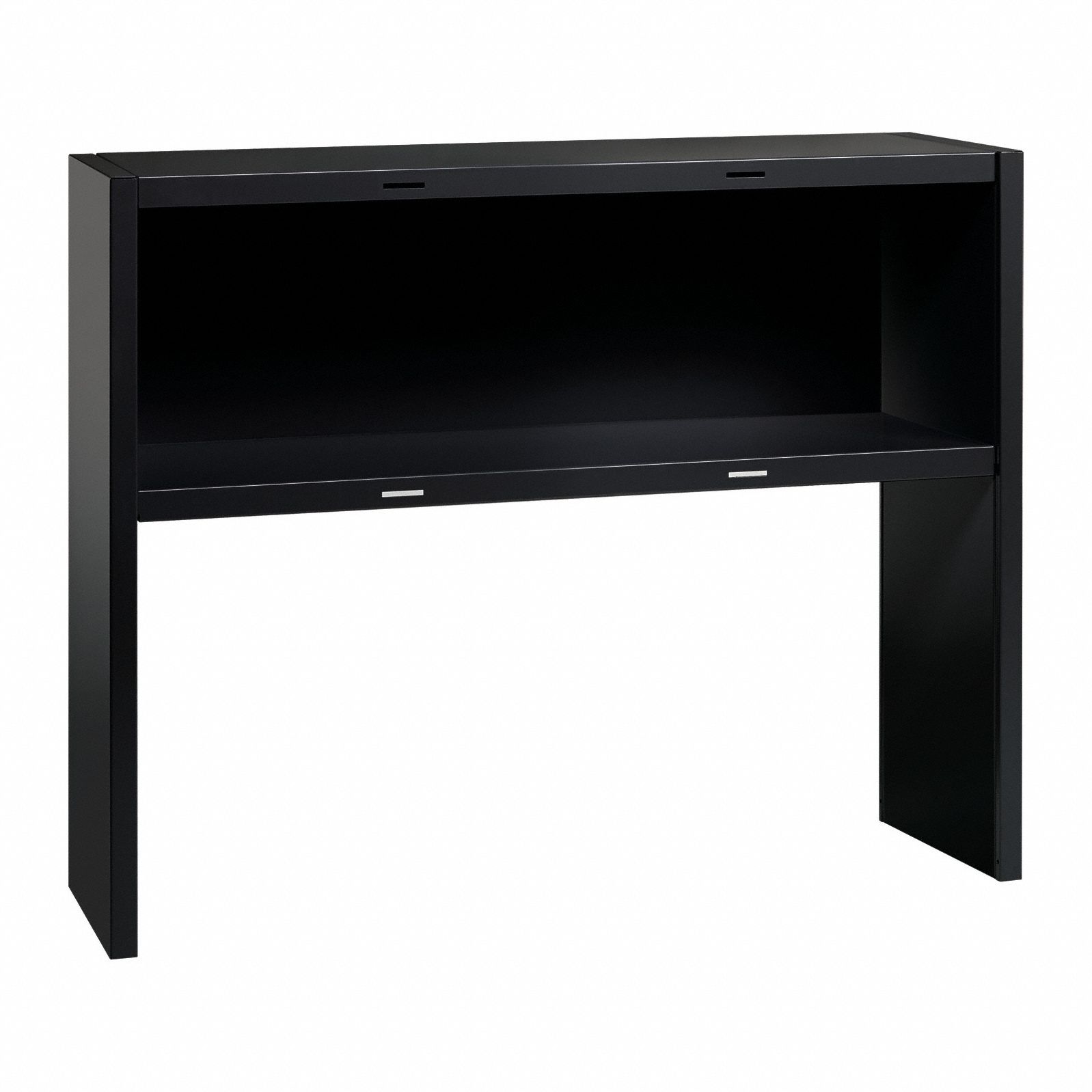 Desk Hutch: Black,