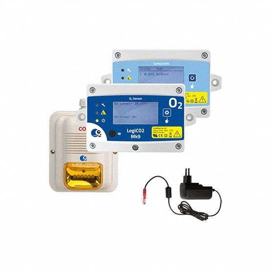 Carbon Dioxide Sensor: Mk9 Central Unit, Mounting Screws