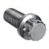 Steel 12-Point Flange Head Cap Screws