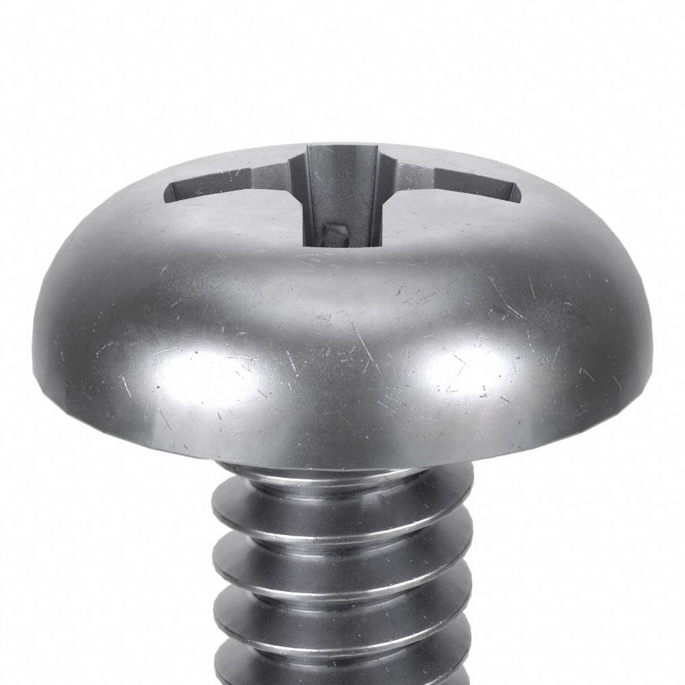 Thumb Screw: 8 mm Lg, Unslotted, Smooth, Wing, 316, Stainless Steel, Plain