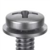 Machine Screws with Internal Tooth Lock Washers