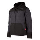 UNISEX HEATED JACKET, M, GREY, UP TO 12 HOURS, 42 IN CHEST, 3 POCKETS, 12 V