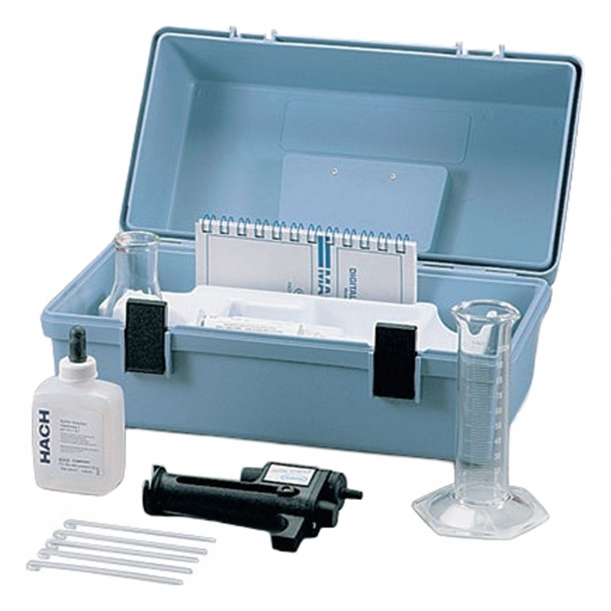Hardness Test Kit: Hardness, 10 to 4000, 100 Tests, 9 Pieces