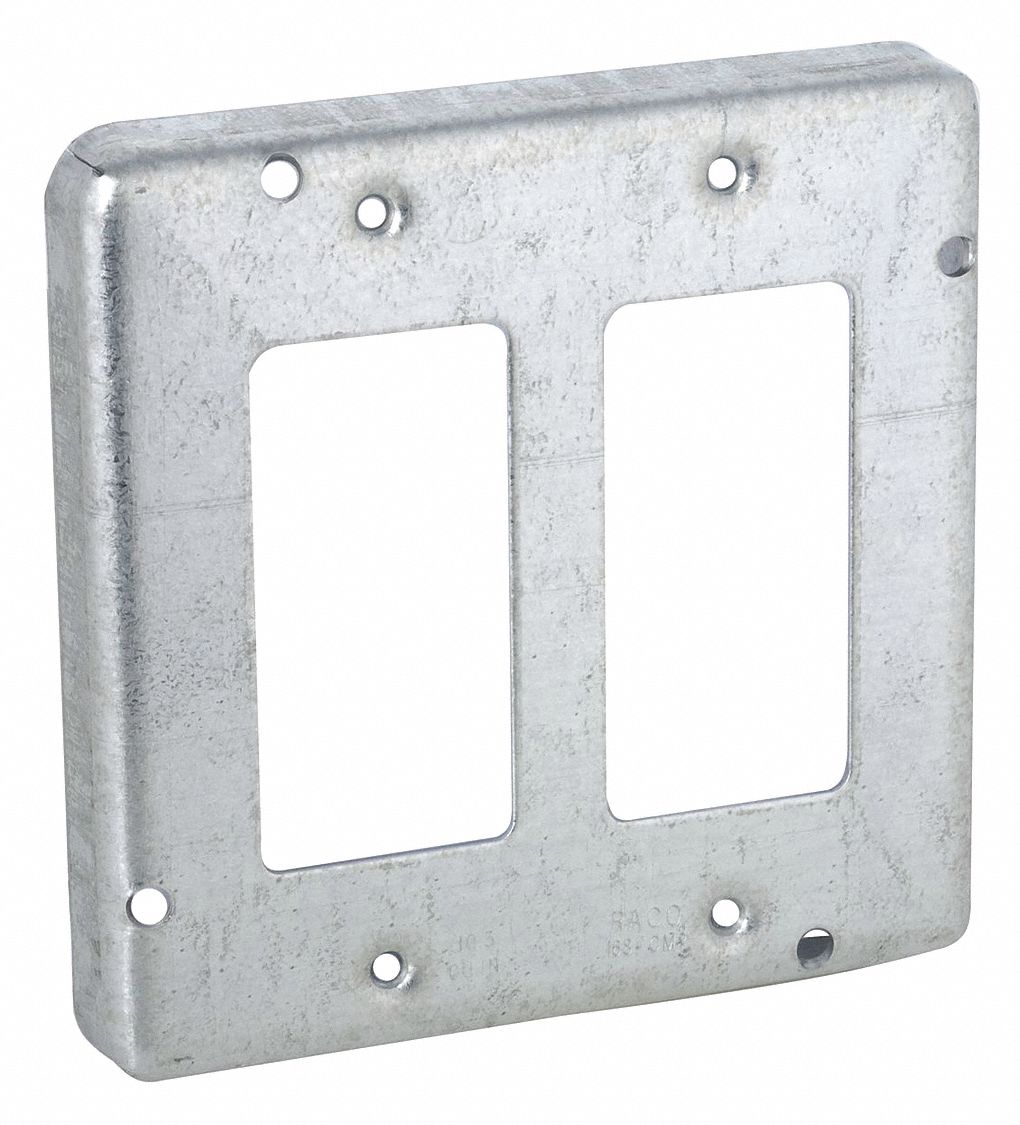 Cover 2-Device 4-11/16 Gfci/Gfci