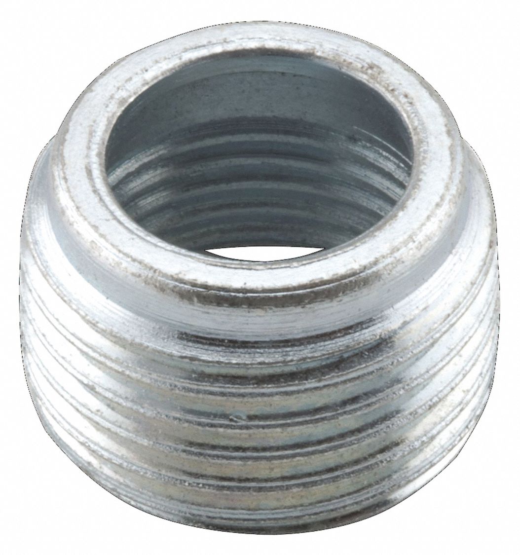 Raco Reducing Bushing For Conduit Type Rigid Threaded Imc Conduit Trade Size 3 4 In X 1 2 In 52aw35 1142 Grainger