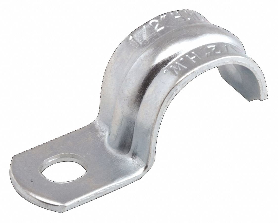 One Hole Conduit Strap Stainless Steel 