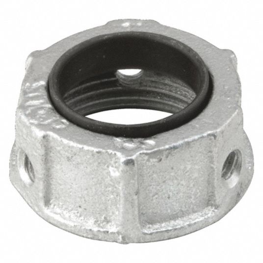 RACO, Iron, Zinc Plated, Insulating Bushing - 206D62|1132 - Grainger