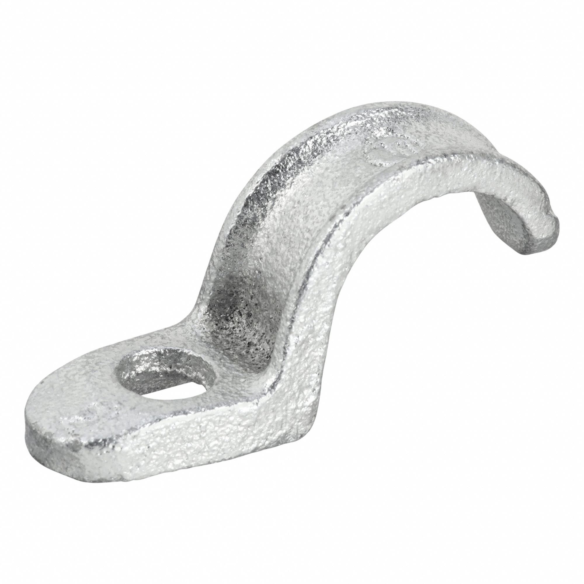 Conduit & Pipe Clamp: 1/2 in Trade Size, Iron, IMC/RMC