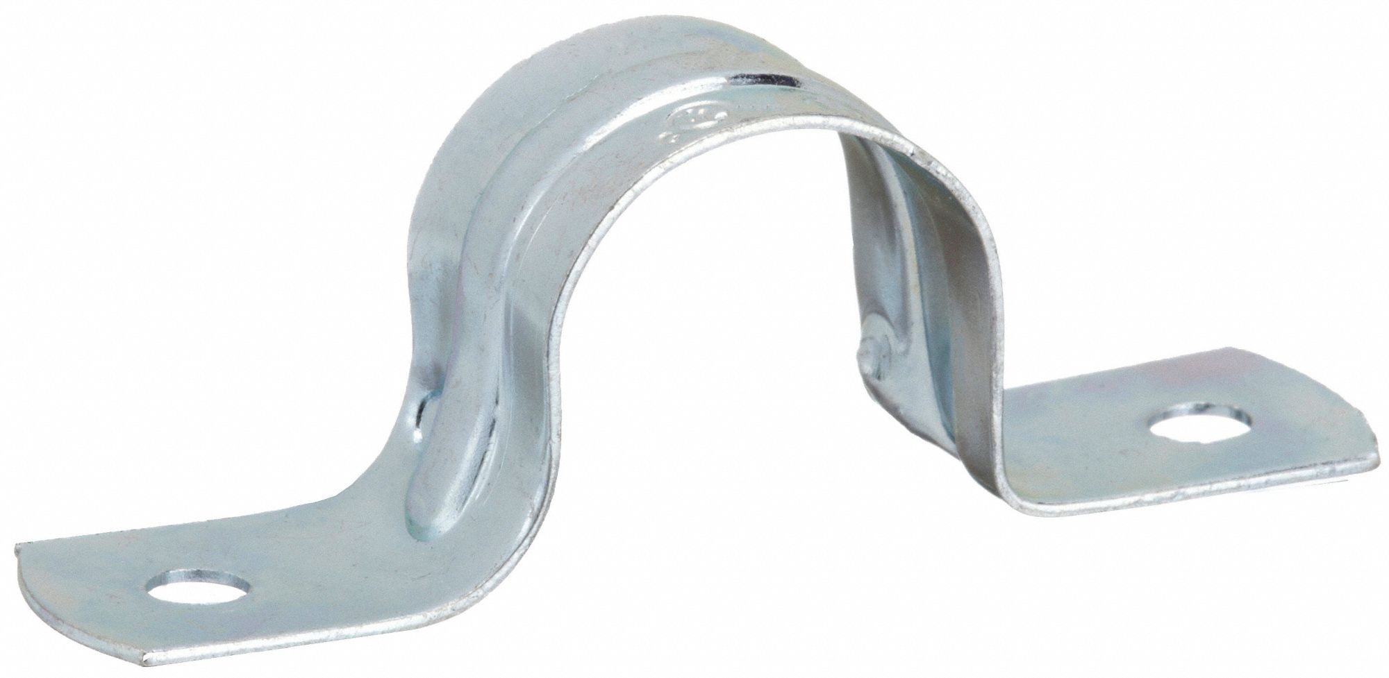 3/4 in Trade Size, Steel, Conduit & Pipe Strap Clamp, Two-Hole - 206F96 ...