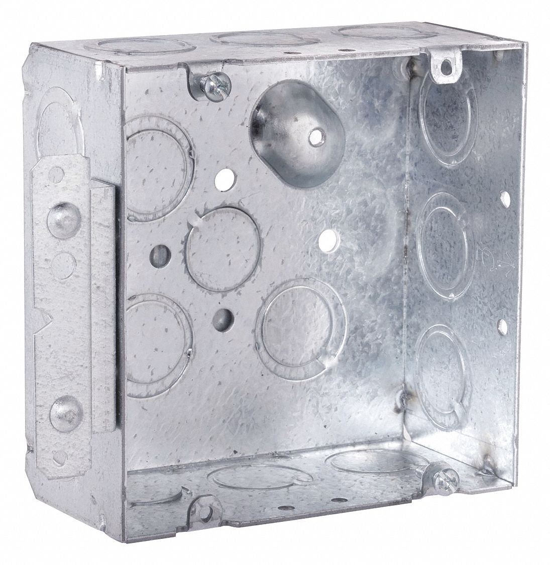 Box,2-1/8 D,H-Brt 1/2-3/4 Tko,4-11/16