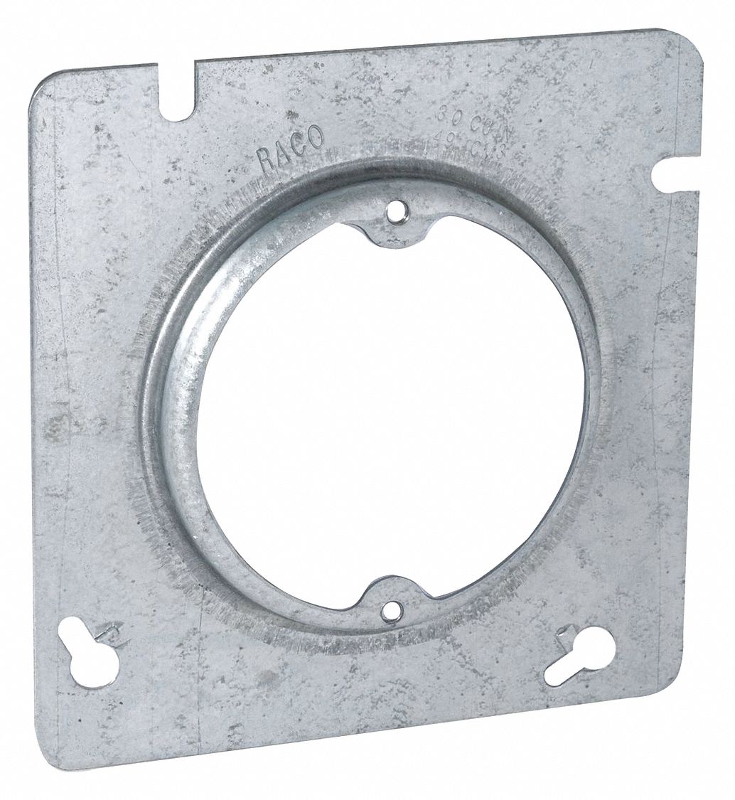Fixture Cover Sq 1/2 Raised 4-11/16