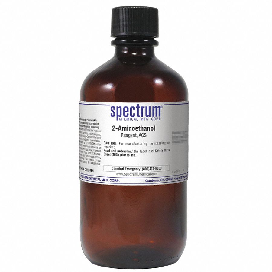 2-Aminoethanol, Reagent, ACS, 1L