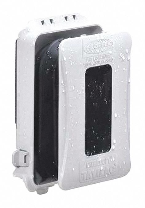 While-In-Use Covrs Extra Duty 1-Gang Wht