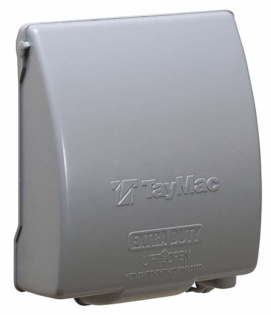 While-In-Use Cover 2-Gng Vrtcl Wt 3-1/2