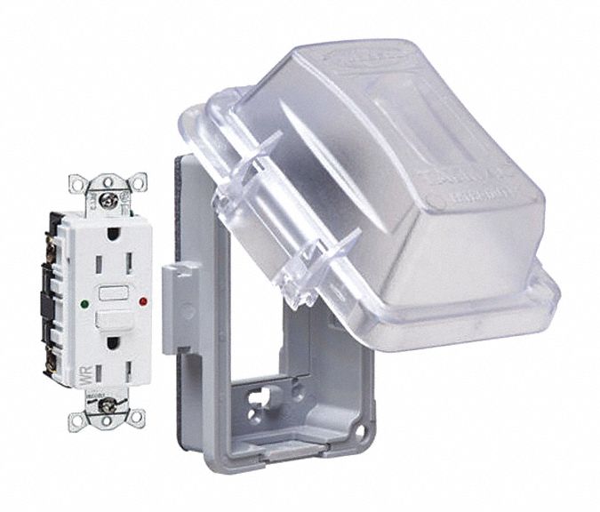 While-In-Use Cvr Kit 2-3/4 Metal Clear