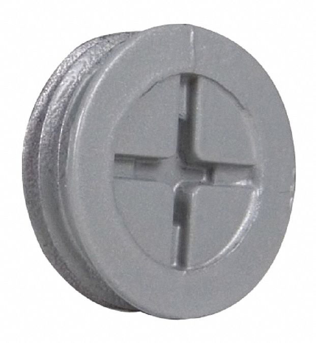Closure Plug 1/2 NPT Gray 4 pcs.