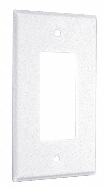 Jumbo Decorator 1-Gang White Textured