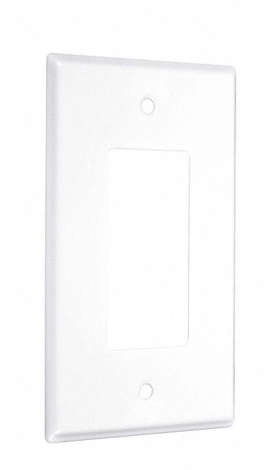 Jumbo Decorator 1-Gang Toggle Wt Smooth