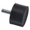 Male x Non-Threaded Vibration-Isolating Mounts