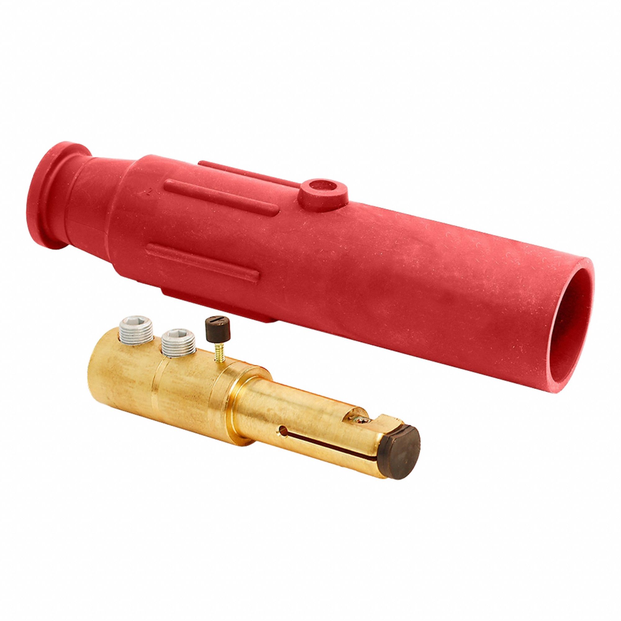 Single Pole Inline 600 A Male Red
