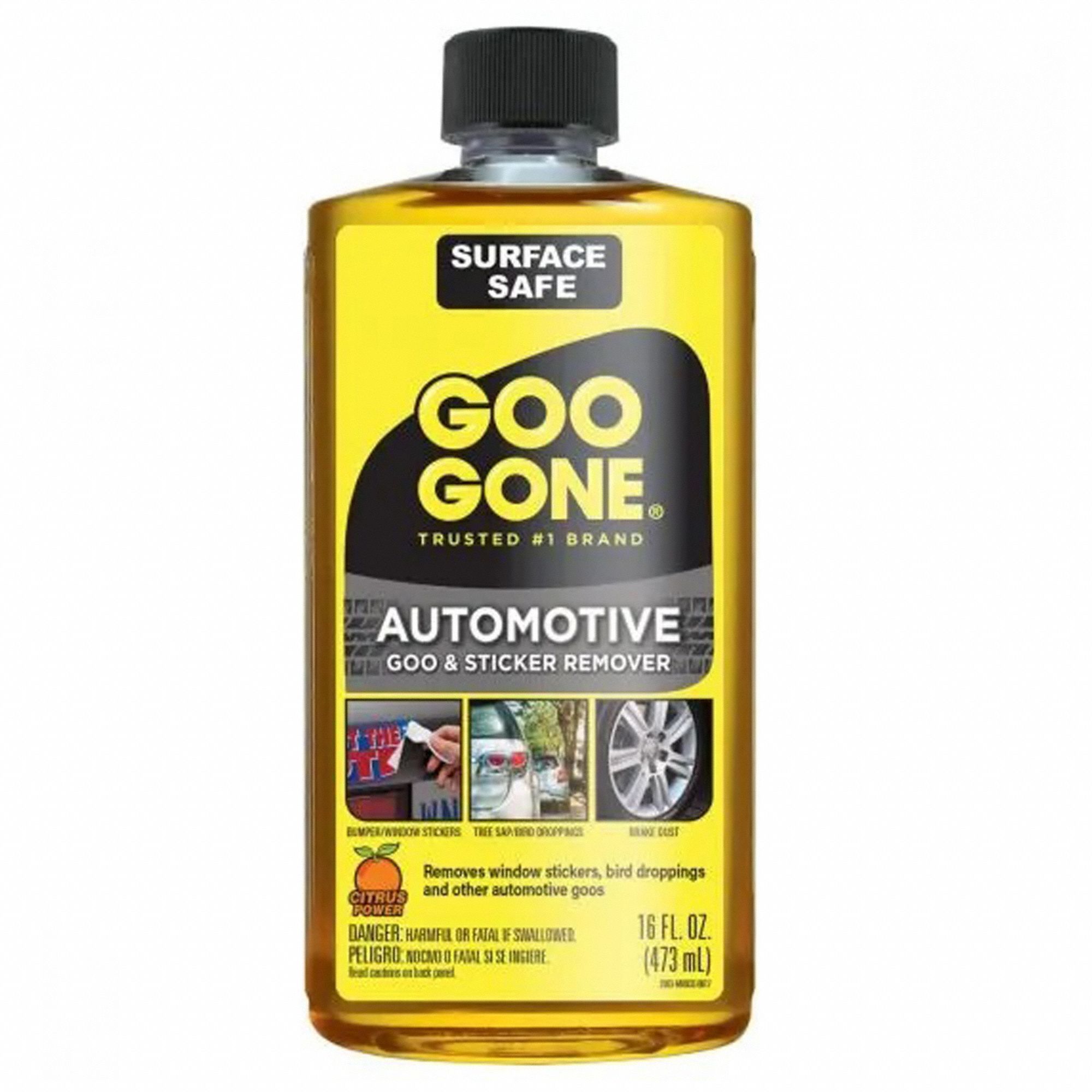 Goo Gone Automotive Goo and Sticker Remover Liquid 16oz