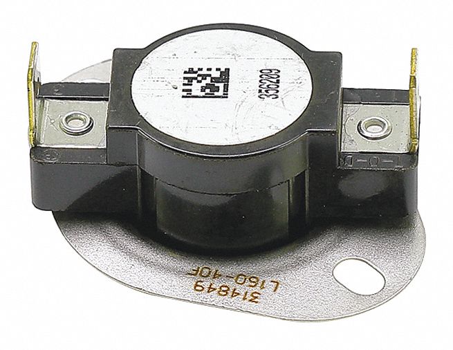 Limit Switch, 120 Degrees  to 160 Degrees F, Auto Reset: For TG9S040A08MP11A, Fits York Brand