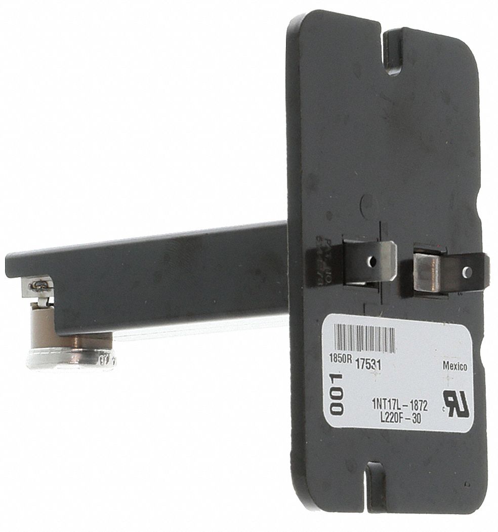 YORK Limit Switch, 190 Degrees to 220 Degrees F, Auto Reset: For  FC9C100C16UP11A, Fits York Brand