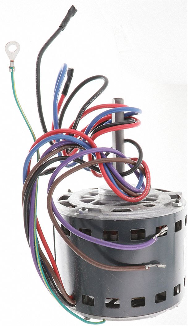 Motor, 1/3 HP, 208 to 230V, 1075 rpm, 3 Speed: Fits York Brand