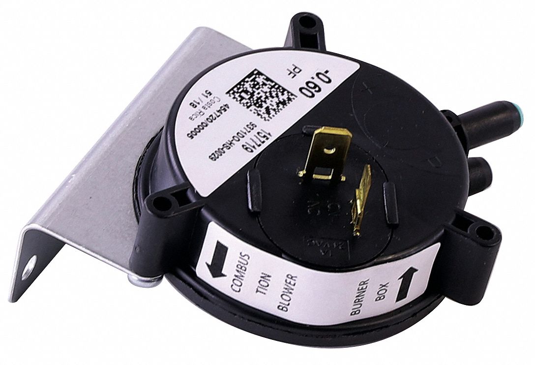 Pressure Control, 0.60" WC SPST: For FC9C100C16UP11A, Fits York Brand