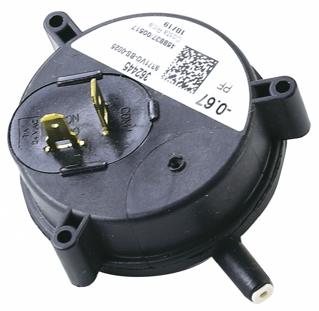 Pressure Control, 0.67" WC, SPNO, Close-On Fall: Fits York Brand