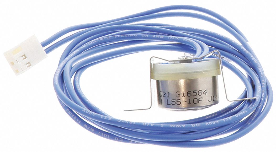 Auto Reset Limit Switch, 55 Degrees  Open/45 Degrees F Close, SPST: For BP090C00N2AAA3