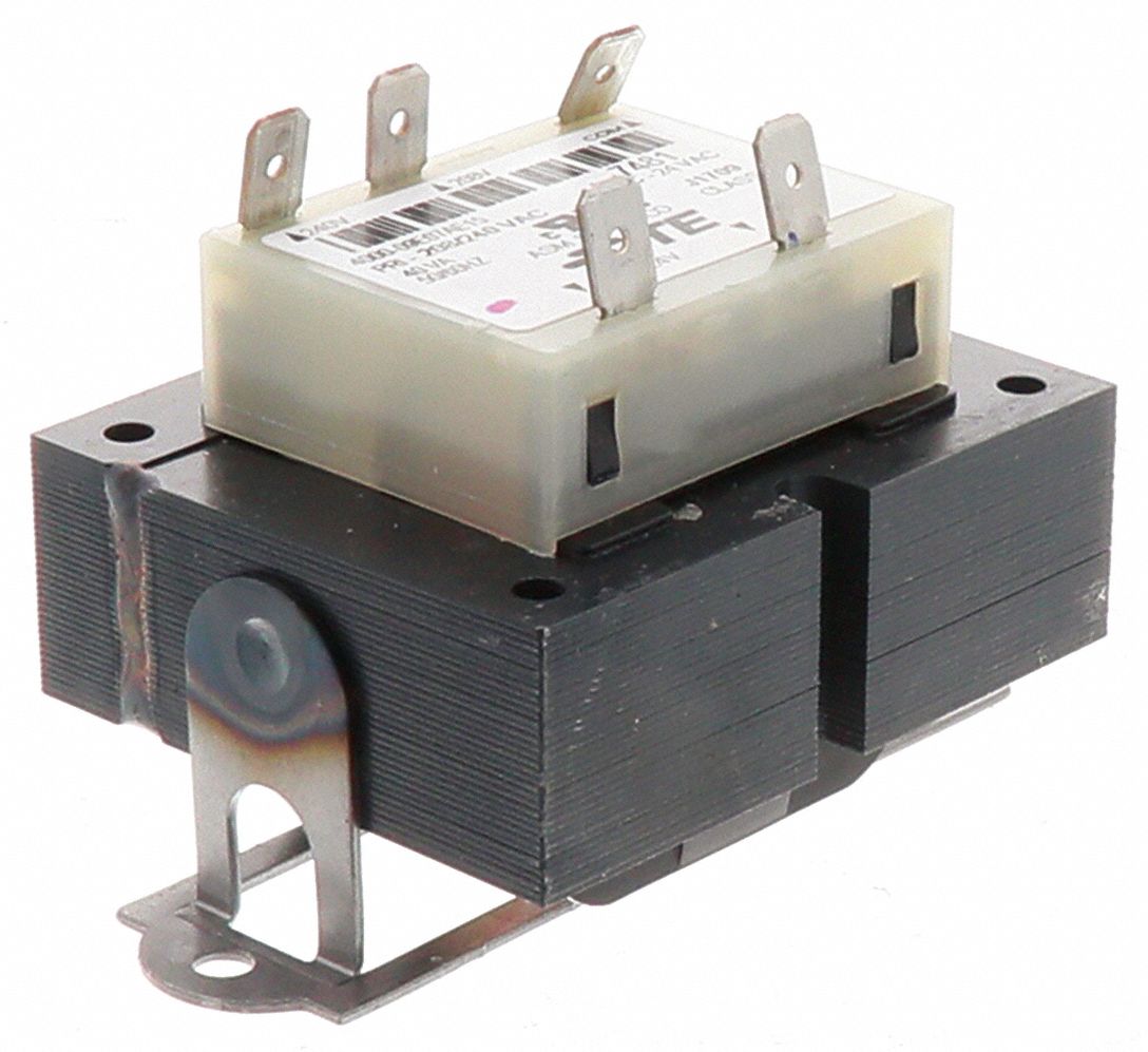 YORK Transformer, 208 to 240V Primary, 24V Secondary, 40VA: For  ACP024G0701021C, Fits York Brand