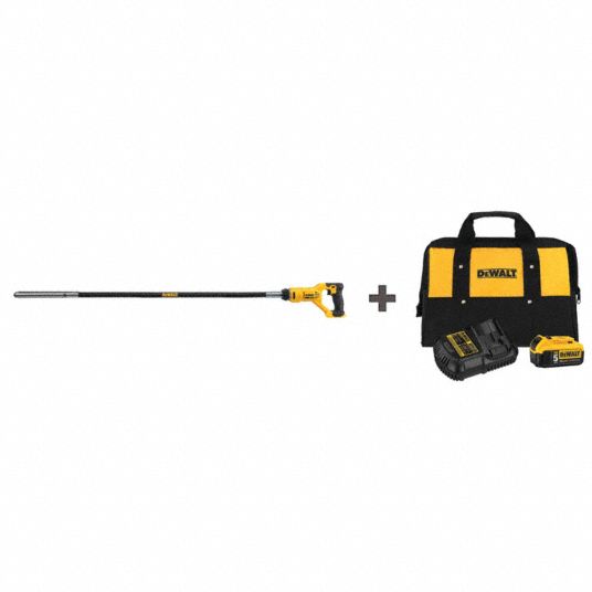 DEWALT Handheld 20V DC Cordless Concrete Vibrator Kit 209F65