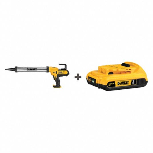 DEWALT 20V DC Sausage Pack Caulk Gun Kit 209G15 DCE580B