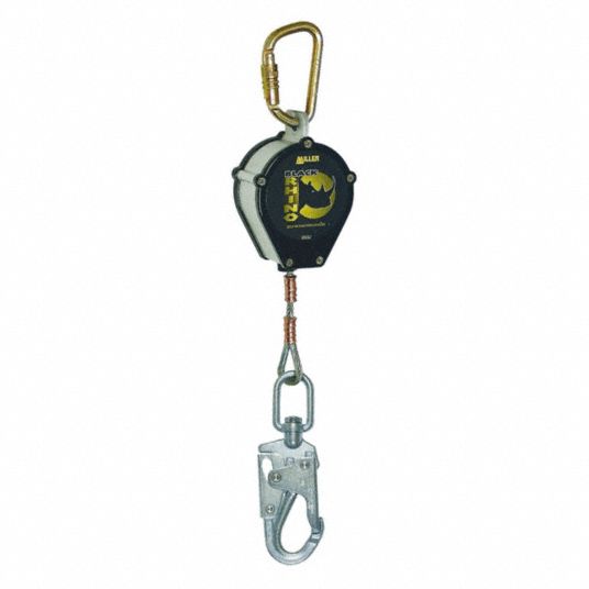 HONEYWELL MILLER, 310 lb Capacity, Self-Retracting Lifeline - 20A593 ...