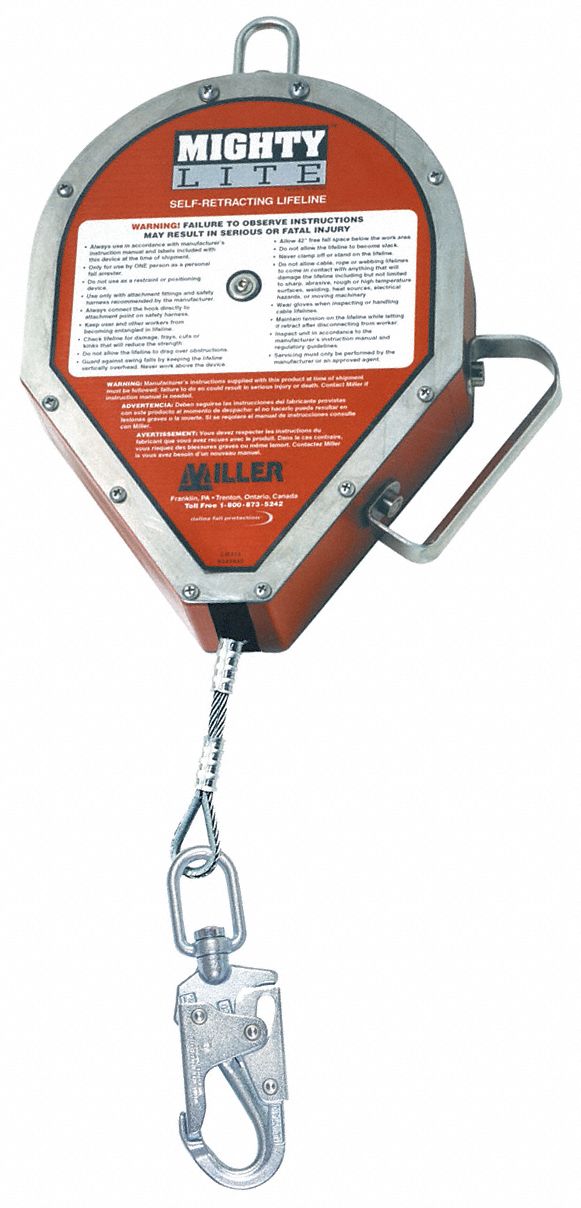 HONEYWELL MILLER, Steel Snap Hook Anchor, Harness Steel Carabiner