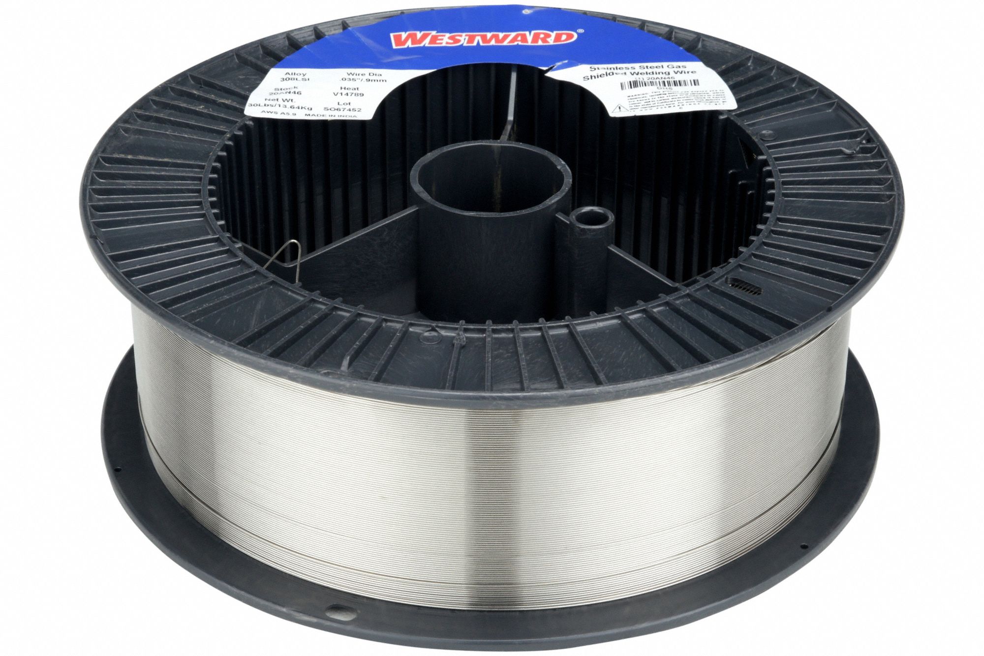 MIG Welding Wire: Stainless Steel, ER308Si/308LSi, 0.035 in, 30 lb