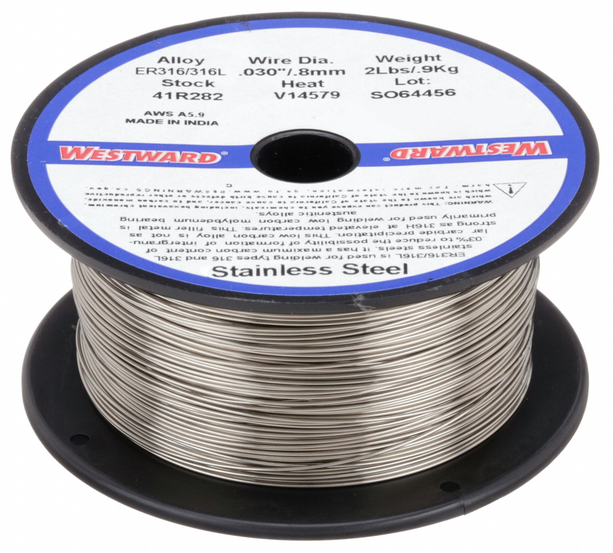 WESTWARD, Stainless Steel, ER309/309L, MIG Welding Wire 41R27641R276