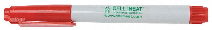 CELLTREAT, Red, Capped, Tube Marker - 20AR84|229408 - Grainger