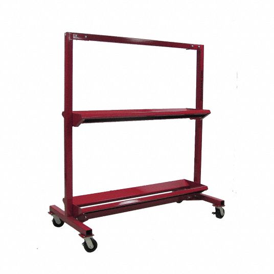 GROVES, Mobile Fire Hose Rack, 1300 ft, Fire Hose Storage Rack