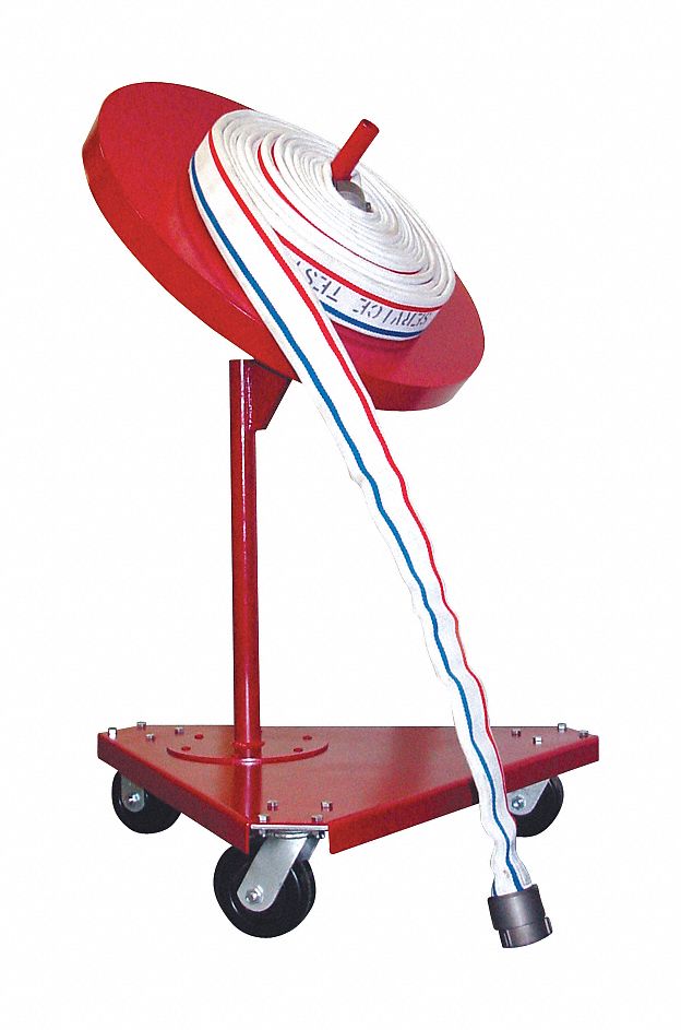GROVES Fire Hose Turntable 250 ft (2 1/2 in I.D.), 38 in Overall Ht, 2